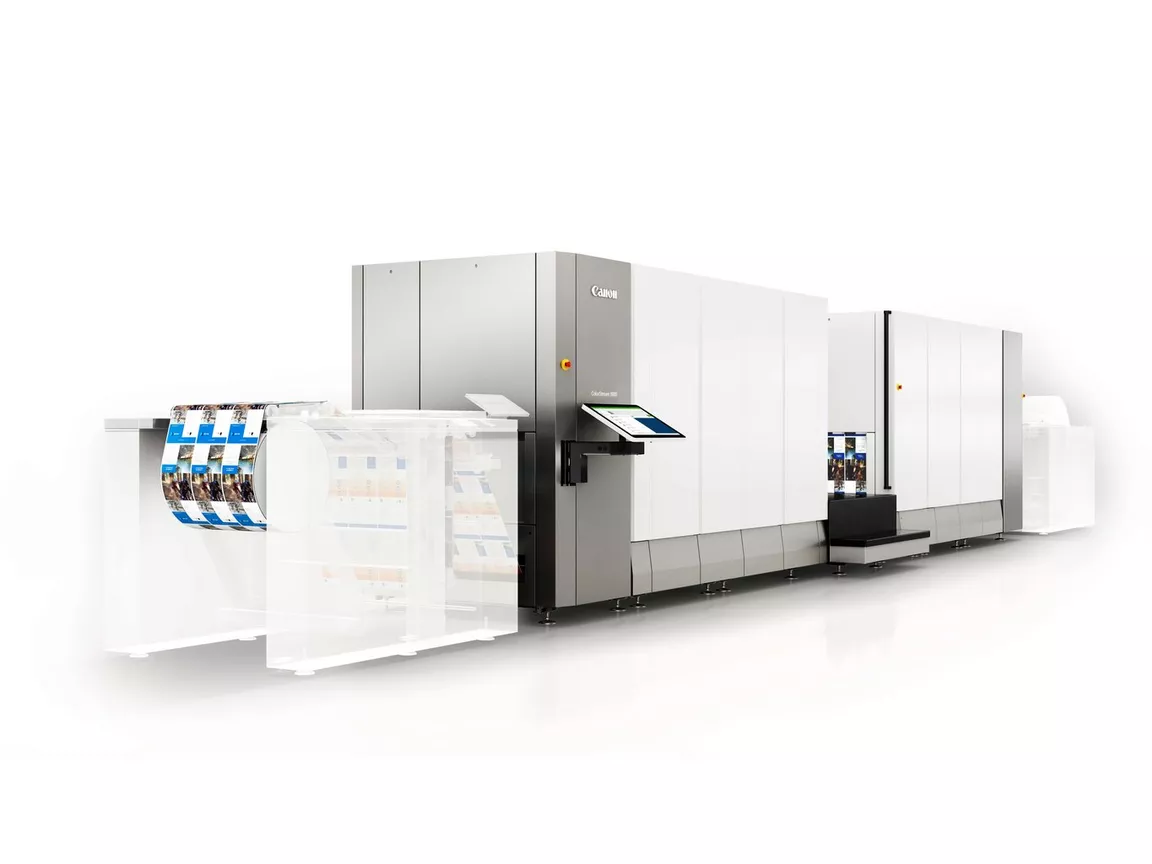 Canon ColorStream 8000 Series high-speed inkjet printing system