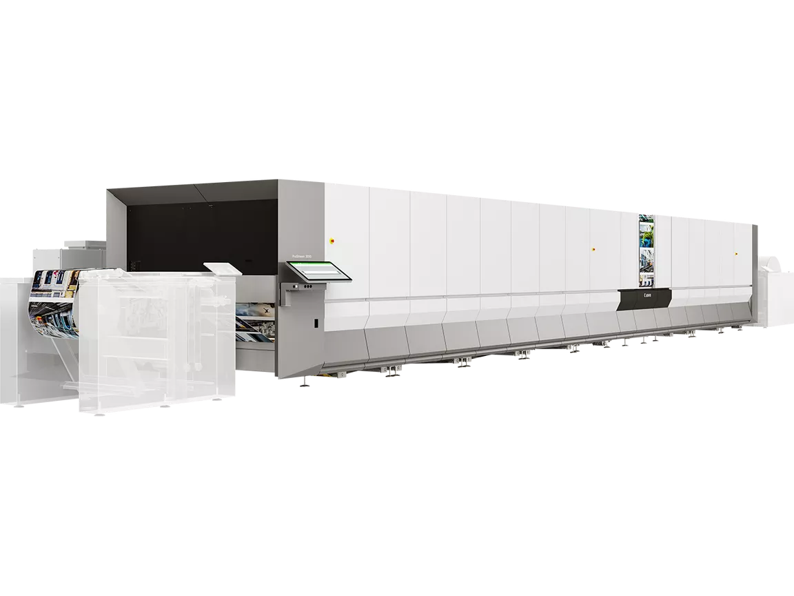 Canon ProStream 3000 Series high-speed inkjet printer