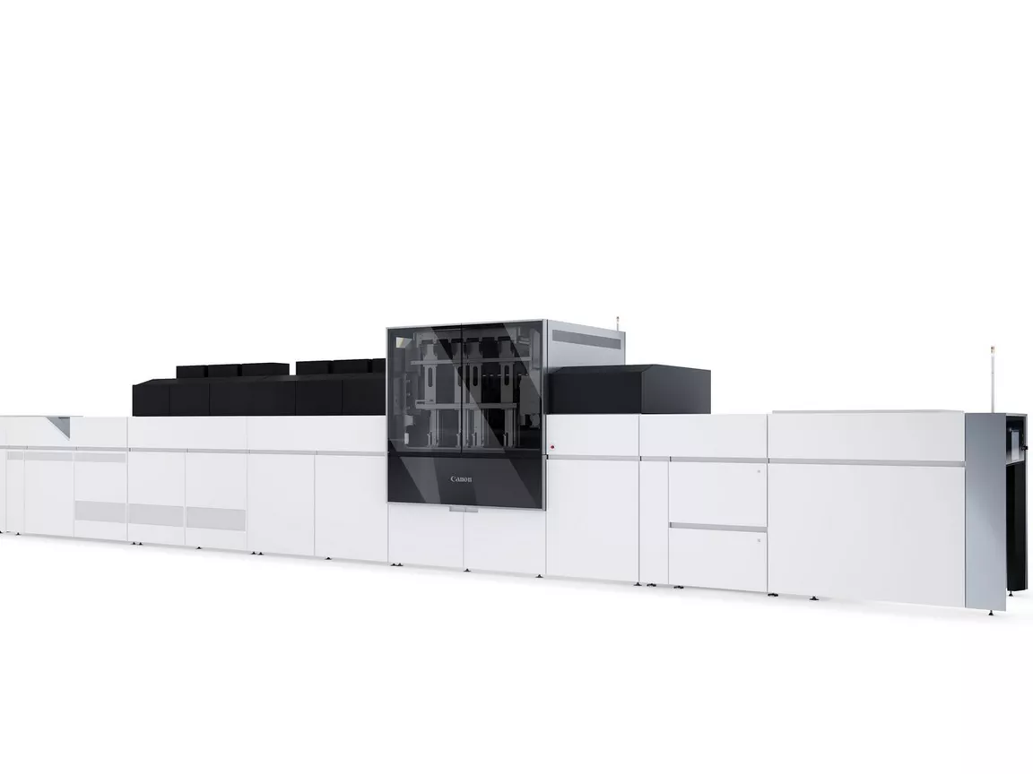 Canon varioPRESS iV7 digital printing system. High-speed, high-volume production printer.
