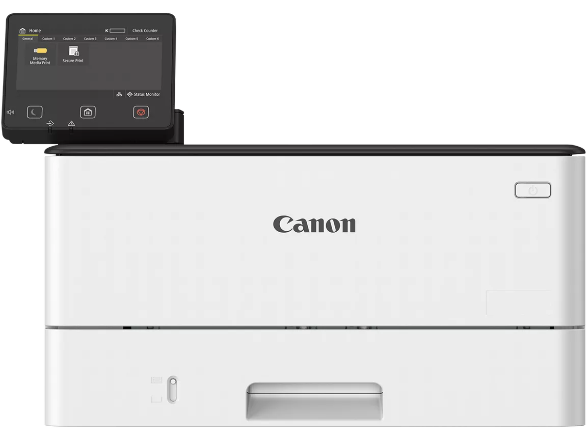 Canon i-SENSYS X 1440P Series printer, white, with control panel